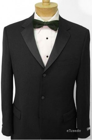 Carlo Razelli Black Tuxedo Jacket #40401TUX