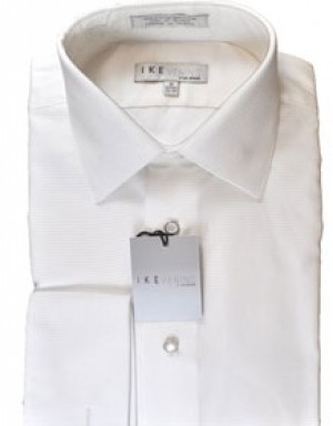 Ike Behar Textured Formal Shirt #5972