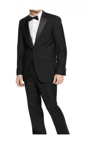 Zanieri Black Tuxedo with Pleated Slacks #89101-2B