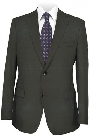 Betenly Wedding Suit Collection - Solid Black Tailored Fit #8T0001