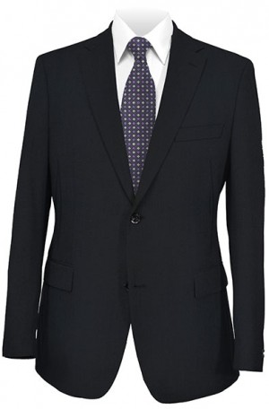 Betenly Wedding Suit Collection - Navy Tailored Fit Suit #8T0002